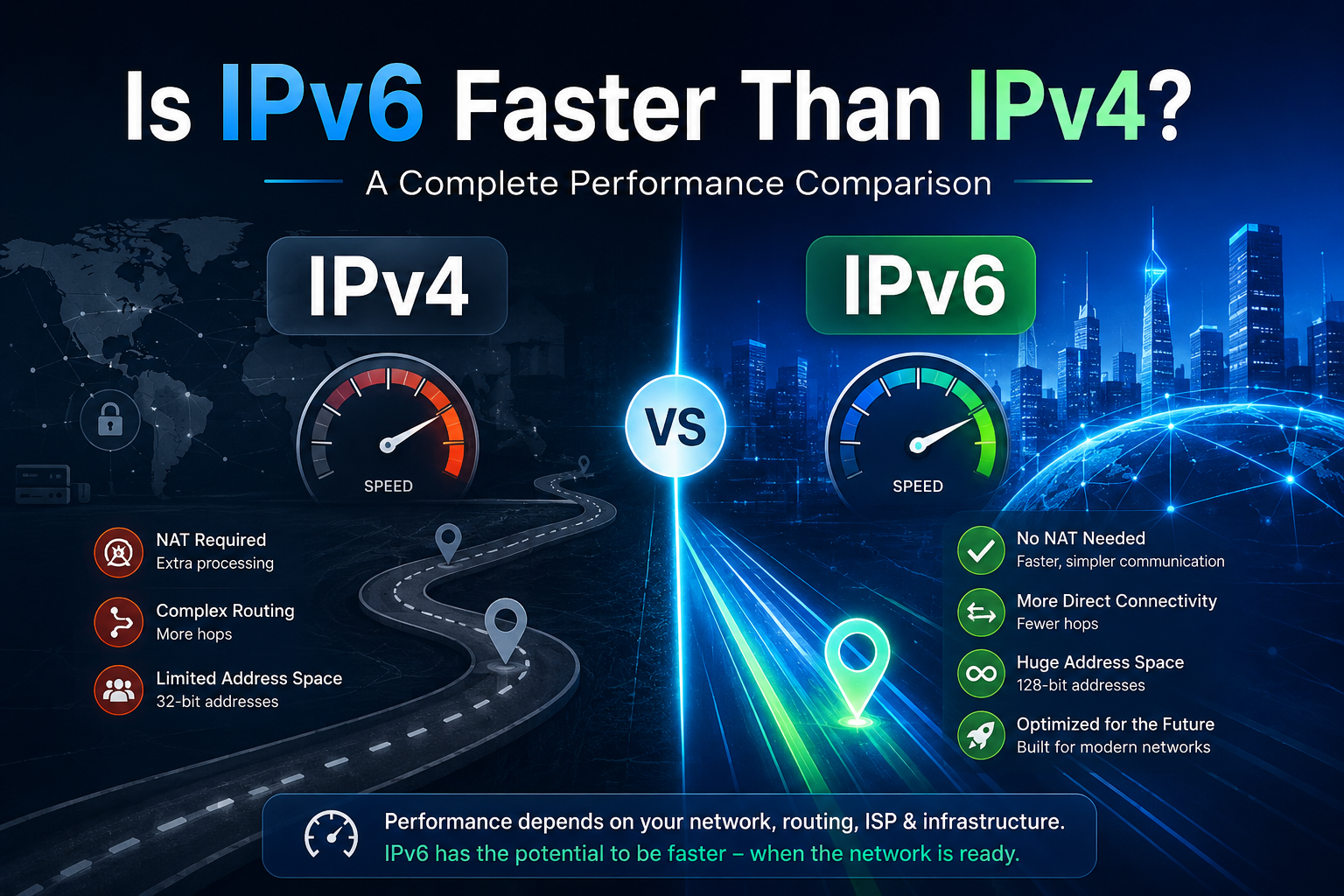 Is IPv6 Faster Than IPv4